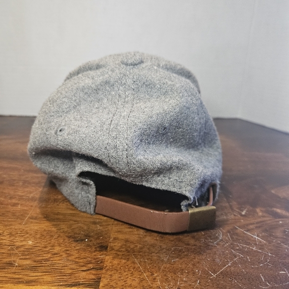 Batman Baseball Cap Wool Blend Adjustable Gray - Picture 4 of 6